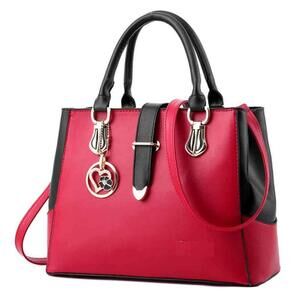 6823 Handbag and Purse Stitching Shoulder Top-handle Bag Tote